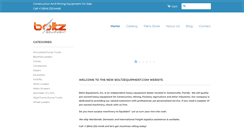 Desktop Screenshot of boltzequipment.com